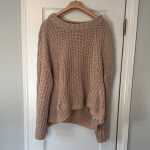 Target Women's Beige Knit Sweater
